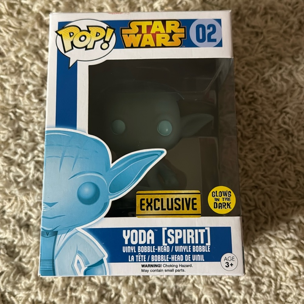 Star Wars Yoda (spirit) funko pop in good condition still in box